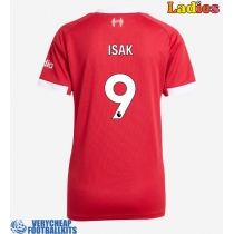 Liverpool Alexander Isak #9 Replica Home Shirt Ladies 2025-26 Short Sleeve